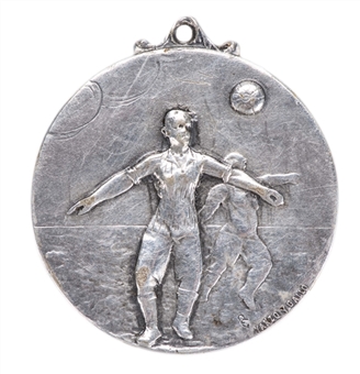 1924 Olympic Games Medal Presented to Jose Leandro Andrade (Letter of Provenance)